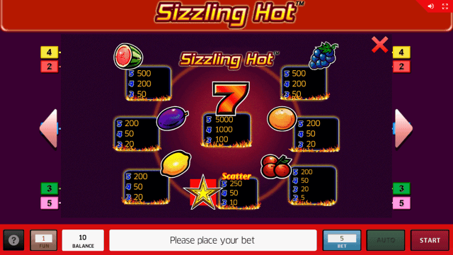 Sizzling Hot - скриншот 16