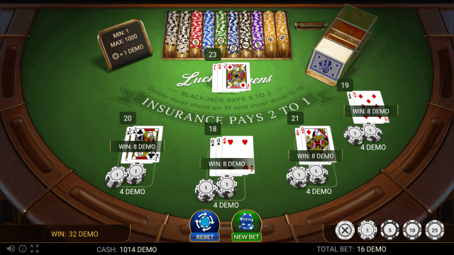 Blackjack Lucky Sevens - скриншот 6