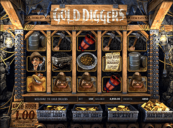 В казино Вулкан 24 игровой автомат Gold Diggers